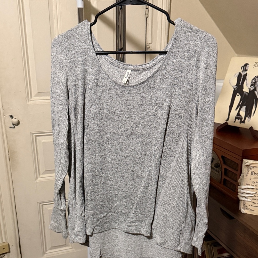 Gray Women's Top